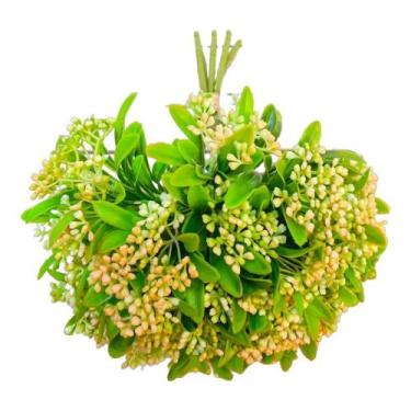 Imagem de Maço Folhagem bem cheio Mosquitinho - Laranja 29cm - Kaza Decore