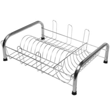 Imagem de Escorredor de Pratos Tubular um Andar 11 Pratos e 6 Copos - ARAMEFER