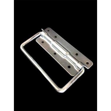 Imagem de Puxador Alça Retrátil Metal Case Caixa Baú Tampa - MetalFecho