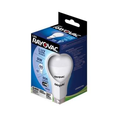 Imagem de Lâmpada Led Rayovac Bulbo 9W - Equiv 60W - Branca