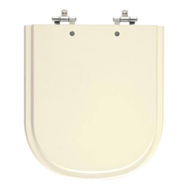 Imagem de Assento Laqueado Vogue Plus Creme Tampa Para Vaso Deca Mdf