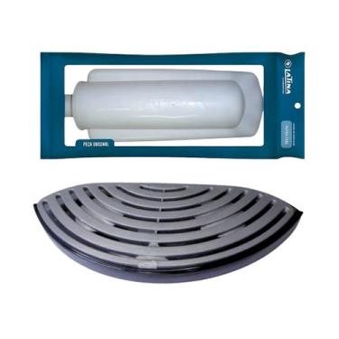 Imagem de Refil Filtro Vela Latina Pa355 + Bandeja Pingadeira Cinza