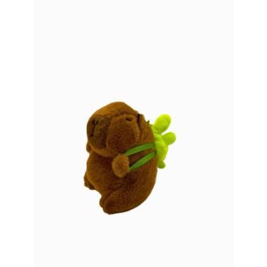 Imagem de Chaveiro de Pelúcia Capivara Animal Variado Fofo 12cm - OMFkids, Capiv