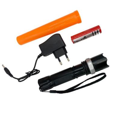 Imagem de Lanterna Led Tática SWAT Bateria Recarregável + Carregador - Xingu, XV