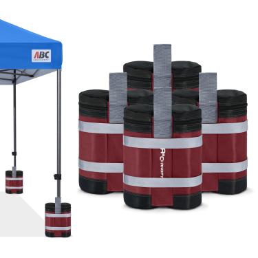 Imagem de ABCCANOPY – Conjunto de 4 sacos de peso para abrigos instantâneos de alta qualidade