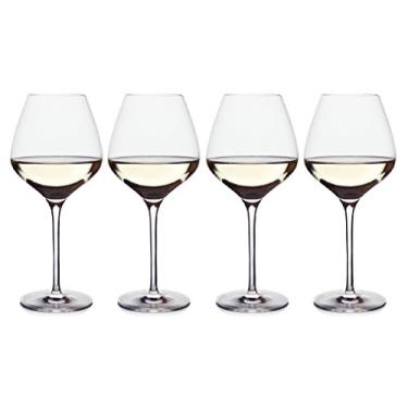 Imagem de The One Taça de vinho – Perfeitamente projetada para todos os tipos de vinho branco por Master Sommelier Andrea Robinson, conjunto premium de 4 taças de cristal sem chumbo, resistente a quebras