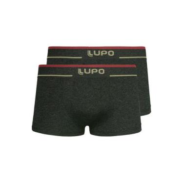Imagem de Kit com 2 Cuecas Sunga Lupo 526-001, Preto, GG