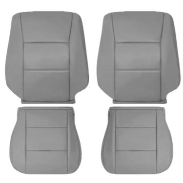 Imagem de NATEFEMIN Capa de substituição para assento inferior e superior do motorista de carro 4 peças para Toyota Land Cruiser 1998-2007