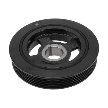 Imagem de Hihaha No.231243C201 Polia de cambota de balanceador harmônico do motor para Kia Sorento 2011-2020 Polia de balanceador harmônico polia de manivela 6 sulcos durável