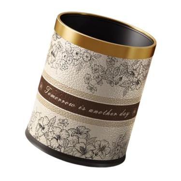 Imagem de WeiLaiKeQi Lixo redondo pode desperdiçar lixo lixo lixo lixo para lavanderia banheiro banheiro banheiro banheiro, Style G