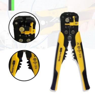 Imagem de Alicate Para Decapar Cortar e Crimpar Fios 0,2 a 6MM 21CMUniversal Ter