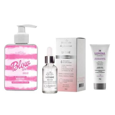 Imagem de Blow Girl Gel e Clareador de Virilha Axilas e Serum Intimo - Hot Flowe