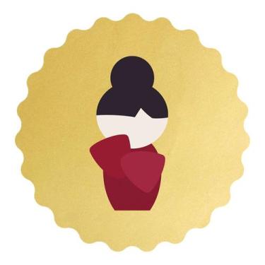 Imagem de Cortador Modular Princesinha com Vestido Oriental - DOCE IMPRESSO,  7c