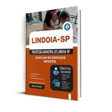 Imagem de Apostila Prefeitura de Lindoia - SP  - Auxiliar de Serviços Infantis -