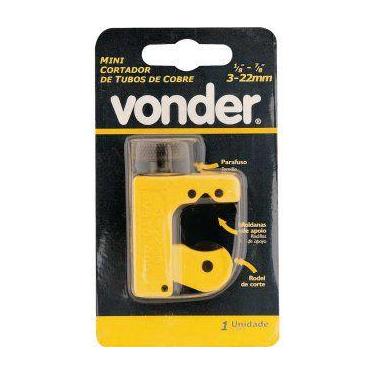 Imagem de Mini Cortador de Tubos PVC Cobre Metal 1/8 a 7/8 Vonder