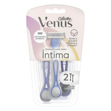 Imagem de Aparelho Descartável para Depilar Gillette Venus Íntima 2 Unidades
