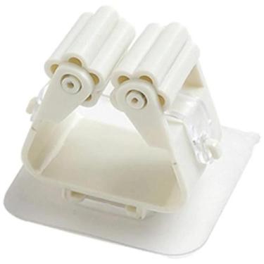 Imagem de Kit 4 Suportes para Vassoura Rodo Pá - NILOMAX MAGALU