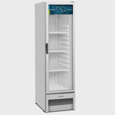Imagem de Expositor Vertical Porta de Vidro 326 Litros Metalfrio VB28R Branco 127V