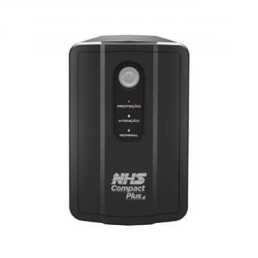 Imagem de Nobreak NHS Compact Plus 4 Senoidal, 1400VA, Entrada Bivolt, Saída 120
