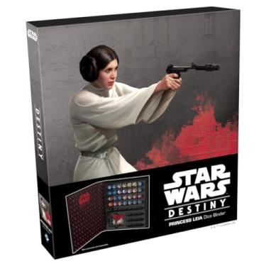 Imagem de Star Wars Destiny Princess Leia Dice Binder | Protect and Organize Star Wars Destiny Collectible Dice and Cards | Convenient Game Storage | Holds 44 Cards and 44 Dice | Made by Fantasy Flight Games