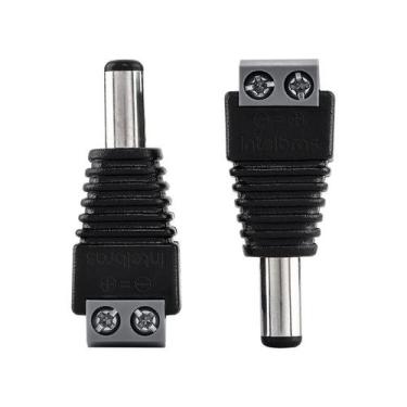 Imagem de Kit 10 Conector Original Intelbras Conex 1000 P4 Macho Cftv