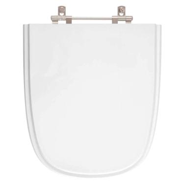 Imagem de Assento Sanitário Poliéster Ibiza Branco Para Vaso Incepa Cidamar
