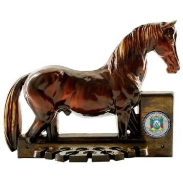 Imagem de Porta Espeto Cavalo Crioulo Suporte De Churrasco Rio Grande