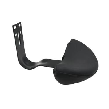 Imagem de simhoa Passageiro Rest Rest Cushion Backrest Substituição Ergonomic Design Universal for Motorbikes Motorcycle Sissy Bar