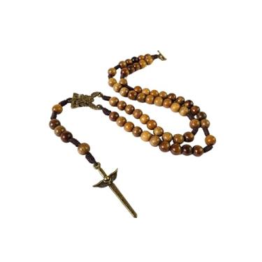 Imagem de Colar Terço de São Miguel Arcanjo Com Espada (1)