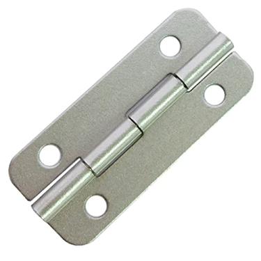 Imagem de Dobradiça de porta, dobradiças de armário, 30 peças/conjunto de dobradiças de metal, folha solta de caixa de embalagem, dobradiça de porta de ferro de metal, prata