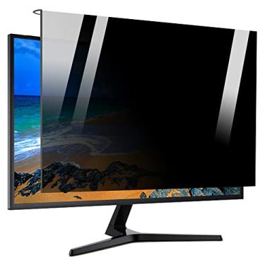 Imagem de HXLXWUSC Filtro de tela de privacidade, película de privacidade de computador para pendurar para monitores de computador desktop, protetor de tela de filtro de privacidade, 18-27 polegadas, adequado