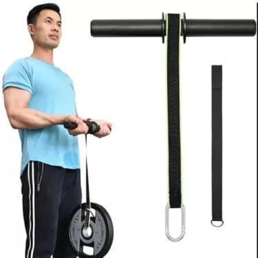 Imagem de Rolete Barra Fortalecedor De Punho Antebraço (Wrist Roller)