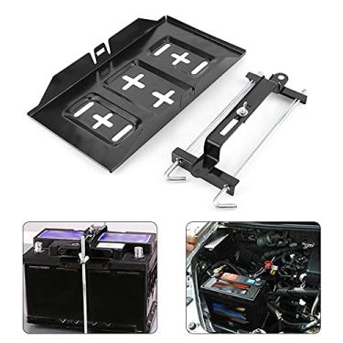 Imagem de Suporte de Bateria para Montagem Em Bandeja, Kit de Suporte Com Braçadeira para Acessório de Carro (27cm)