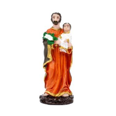 Imagem de Escultura São José 8 cm em Resina - Lua Mística - 100% Original - Loja