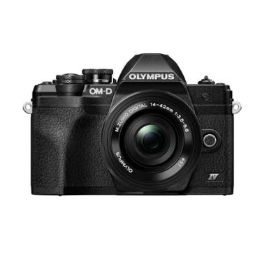 Imagem de Olympus OM-D E-M10 Mark IV Corpo preto com kit de lentes M.Zuiko Digital ED 14-42 mm F3.5-5.6 EZ