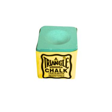 Imagem de Giz Profissional Bilhar Sinuca Triangle Verde Green (und)