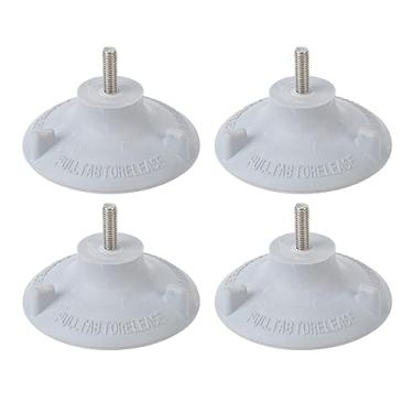 Imagem de Pés de Substituição de Chuveiro Fortes, 4 Pedaços Borracha Múltiplas Cadeiras Chuveiro Textura