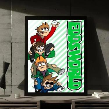 Imagem de Eddsworld Pôster Impressão Em Papel Para Casa Sala De Estar Quarto Ent