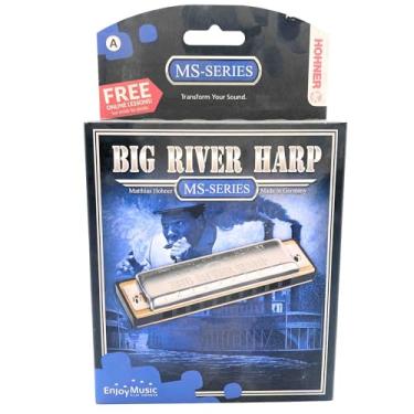 Imagem de Gaita Hohner Big River, chave de A