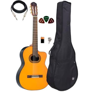 Imagem de Violão Takamine Gc6 Ce N Préamp Tp4t + Capa Reforçada