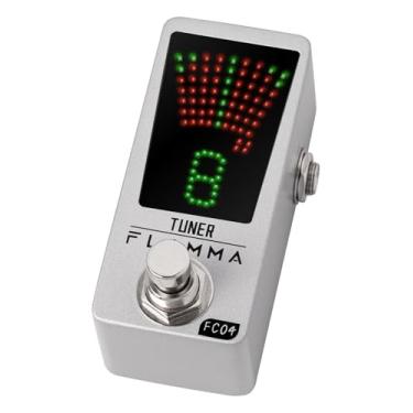 Imagem de FLAMMA Tuner Pedal Fc04 Cromático Para Guitarra, Afinação De Alta Precisão 1 Cent Com Indicador E Baixo, True Bypass