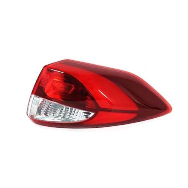 Imagem de Tampa para farol traseiro de carro, seta, farol traseiro, sem lâmpada, acessórios para carro, compatível com Hyundai Tucson 2015, 2016, 2017 e 2018(Outside Right)