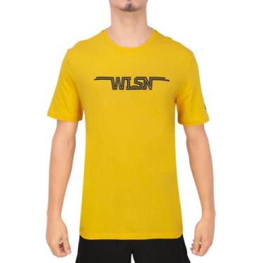 Imagem de Camiseta Wilson Wlsn 2 Amarela, G