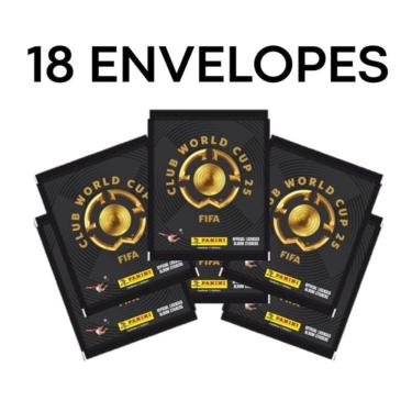 Imagem de Kit com 18 Envelopes de Figurinhas FIFA World Cup 2025