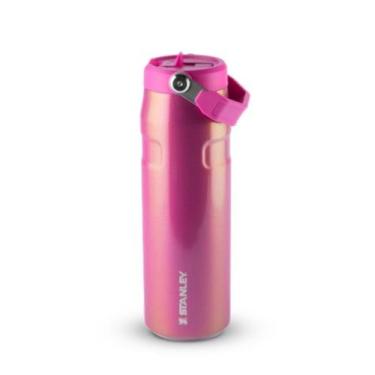 Imagem de Garrafa stanley térmica aerolight flip straw dazzle 710ml pink shimmer