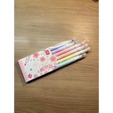 Imagem de Marca texto apagável - 6 cores pastéis