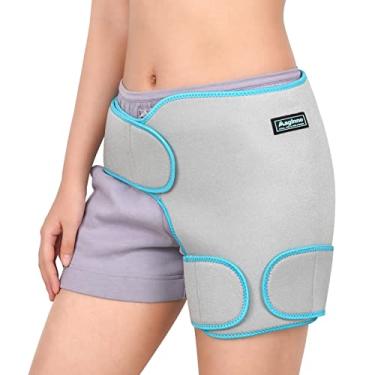 Imagem de Maginno Bolsa De Gelo Para Quadril Para Mulheres E Homens, Suporte Para Quadril Com Bolsa Quente E Fria Para Lesões Reutilizável, Kit De Gel Para Quadril Para Alívio Da Dor Do Nervo Ciático, Maca De