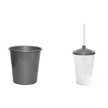 Imagem de 35 Kit Cineminha Balde 1lt + Copo Twister 400ml (Prata)