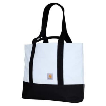 Imagem de Carhartt Bolsa clássica aberta vertical, material resistente à água com alças de mão e ombro, Neblina precoce, 18L, 18 l