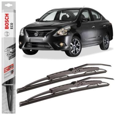 Imagem de Par Palheta Limpador Bosch ECO Para Nissan Versa 2011 A 2019